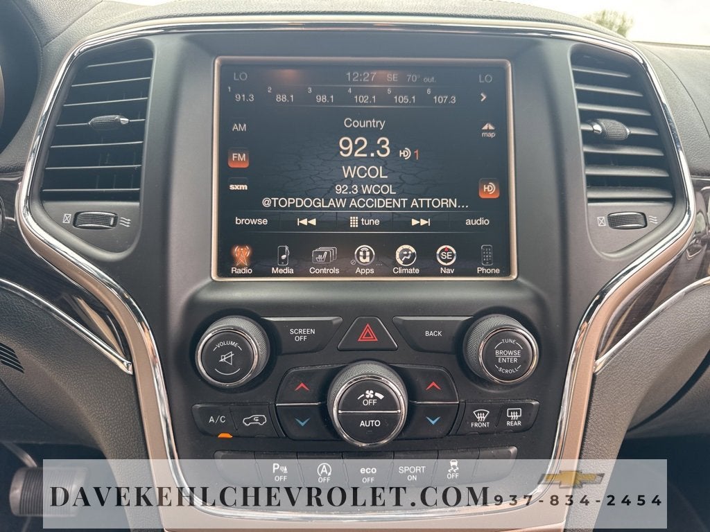 2016 Jeep Grand Cherokee Overland